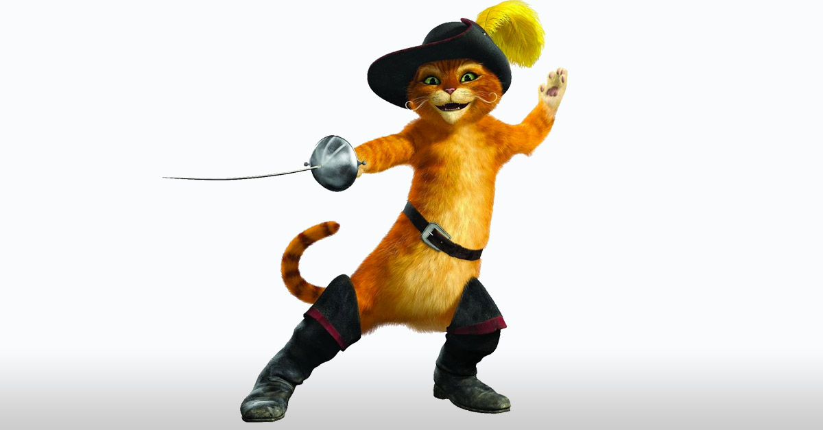 Cat Characters - Puss in Boots