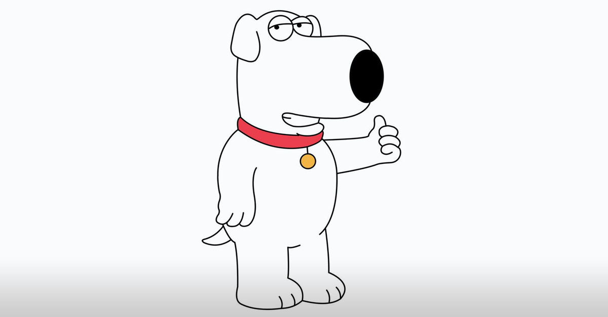 Brian Griffin from Family Guy