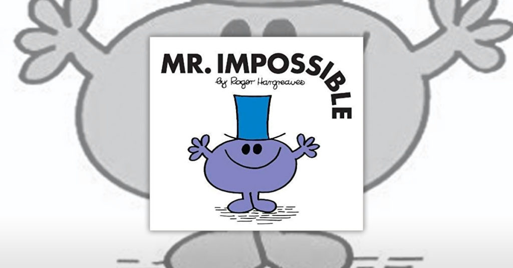 Mr Men Characters - Mr Impossible