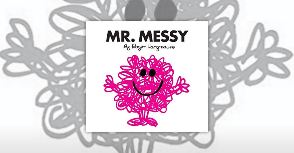 Mr Men Characters - Mr Messy