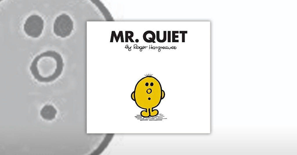 Mr Men Characters - Mr Quiet