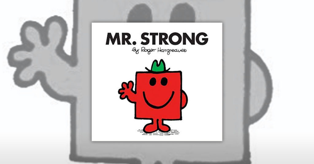 Mr Men Characters - Mr Strong