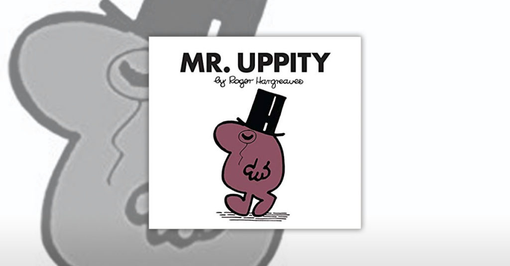 Mr Men Characters - Mr Uppity