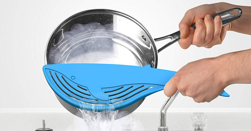 Fred BIG BLUE Pan Strainer