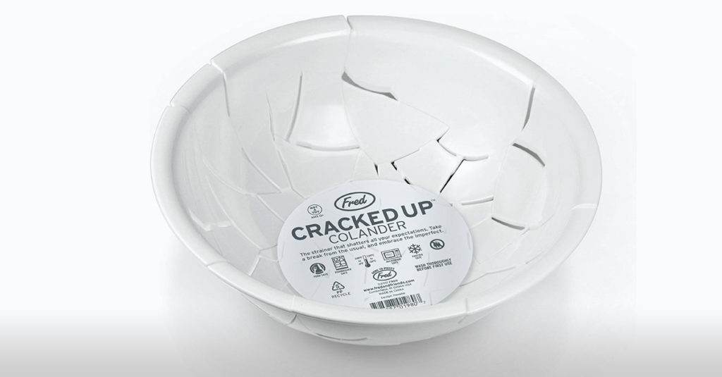 Fred Cracked UP Colander