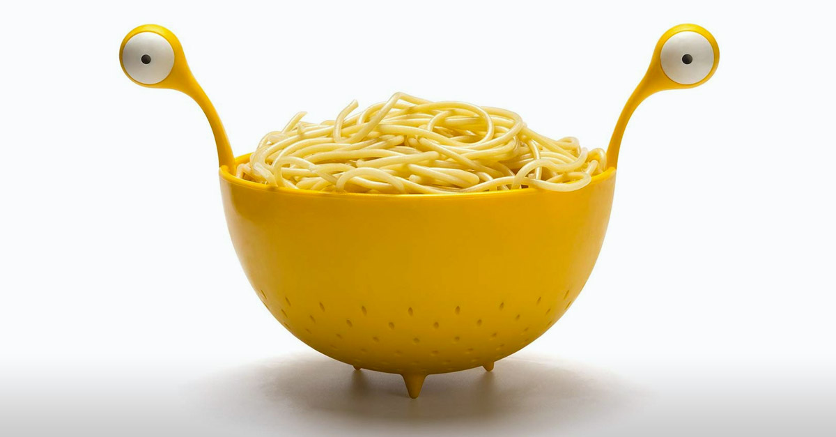Spaghetti Monster Colander