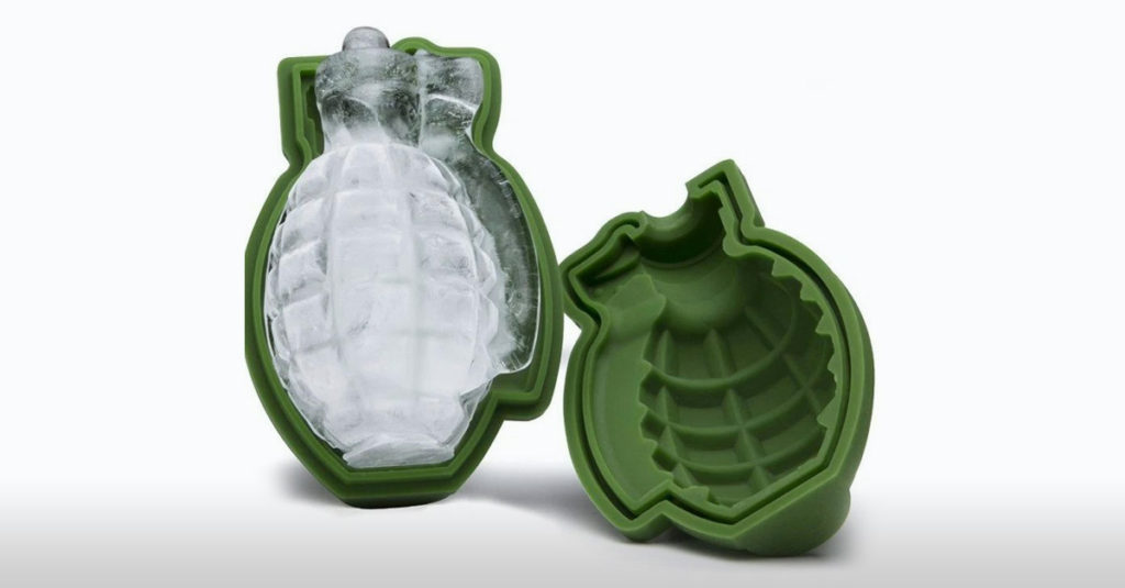 Grenade Ice Cube Mould
