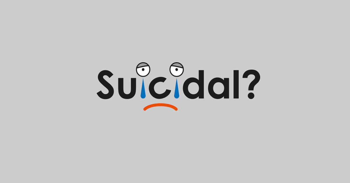 Suicidal? - Clever Logos