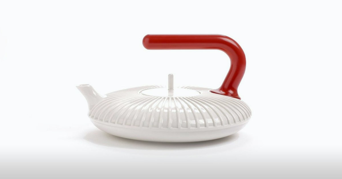 Handle With Care Teapot
