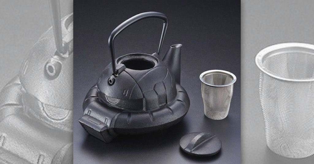 Nanbu Tekki Gundam Zaku Iron Teapot