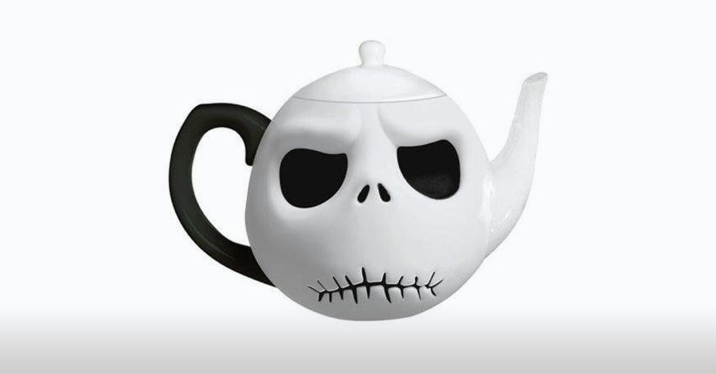Nightmare Before Christmas Jack Head Ceramic Teapot