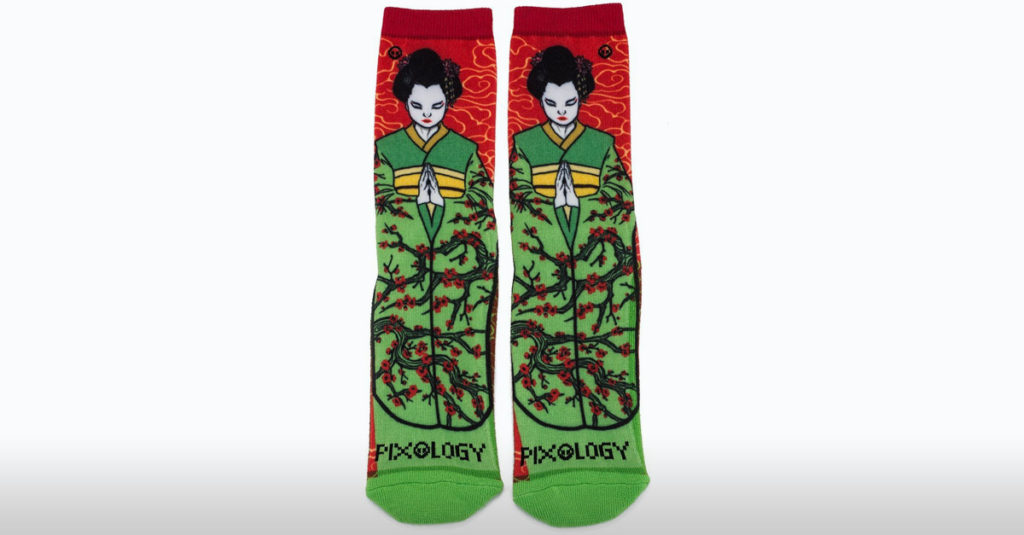 Fun Geisha Socks