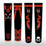 Fun Kitsune Fox Socks