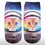 Fun Space Cats Socks