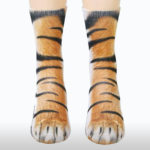 Fun Tiger Feet Socks