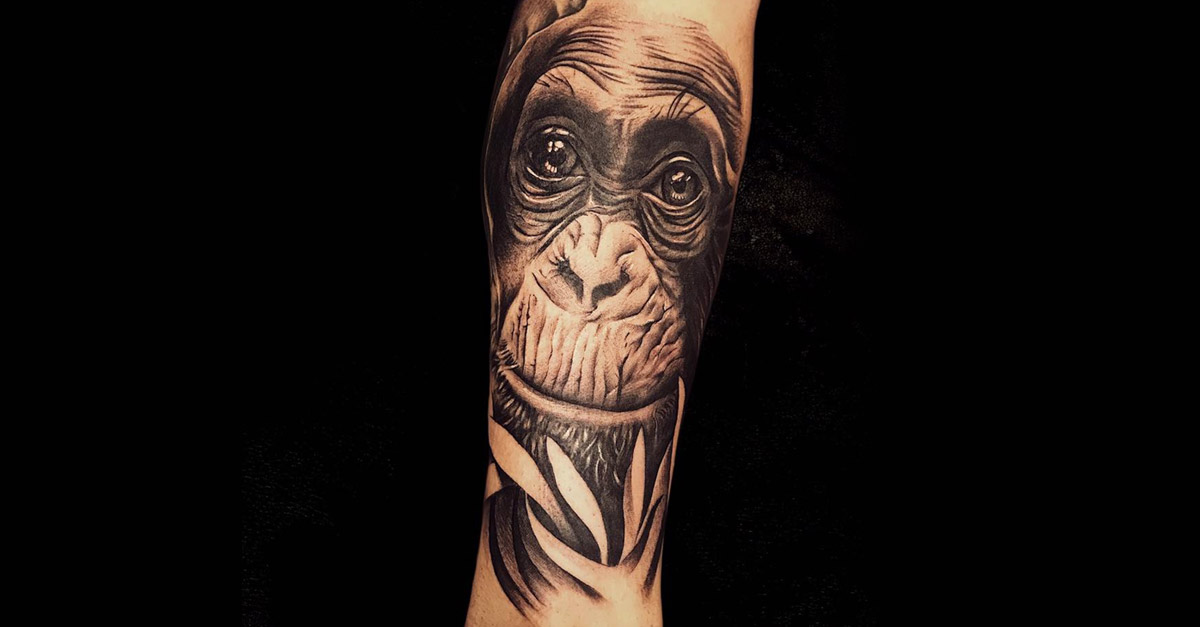 Chimp Tattoo