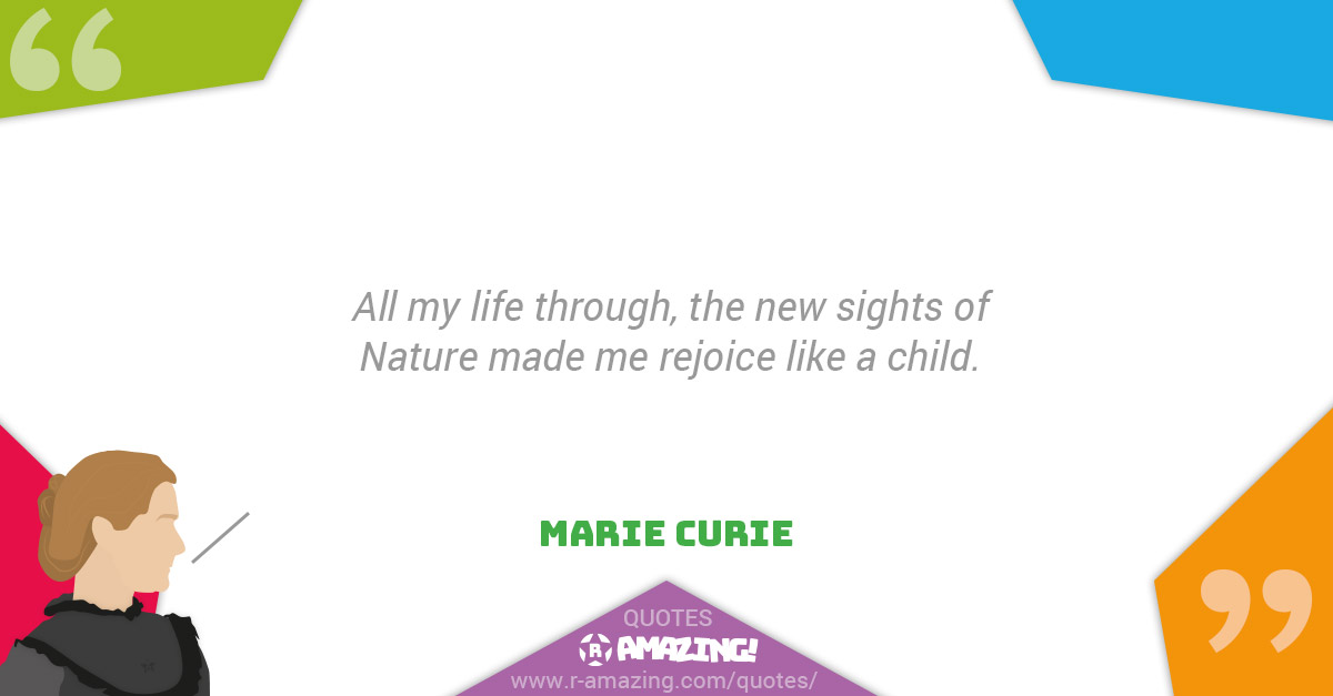 Marie Curie Quotes R Amazing! - Rejoice