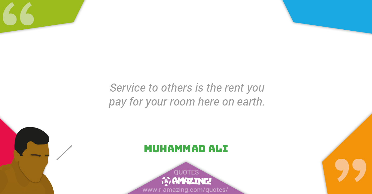 Muhammad Ali Quotes R Amazing! - Service