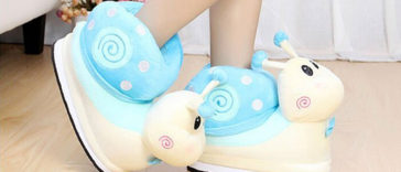 Slippers R Amazing! - Snail Plush Slippers
