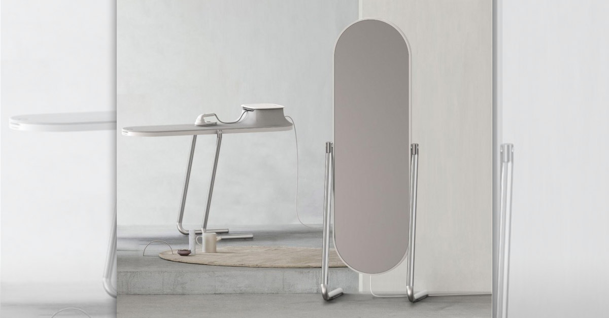 Ironing Boards R Amazing! - Built in Fold Over Mirror Ironing Board
