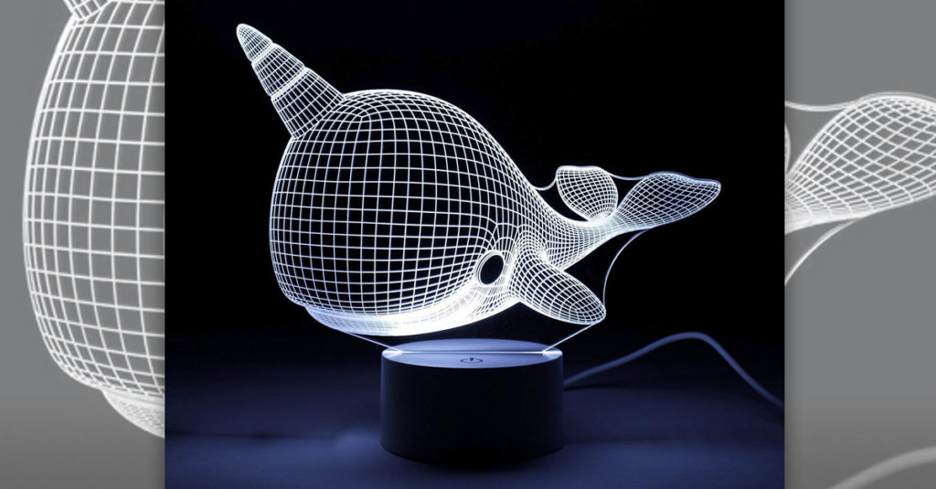 Narwhal Products R Amazing! - 3D Lamp