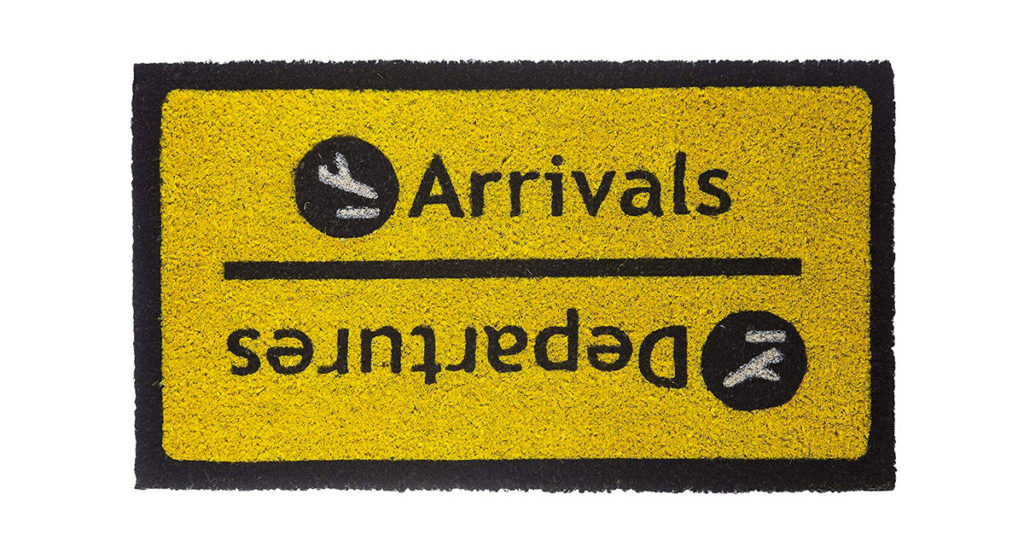 Doormats R Amazing! - Arrivals Departures
