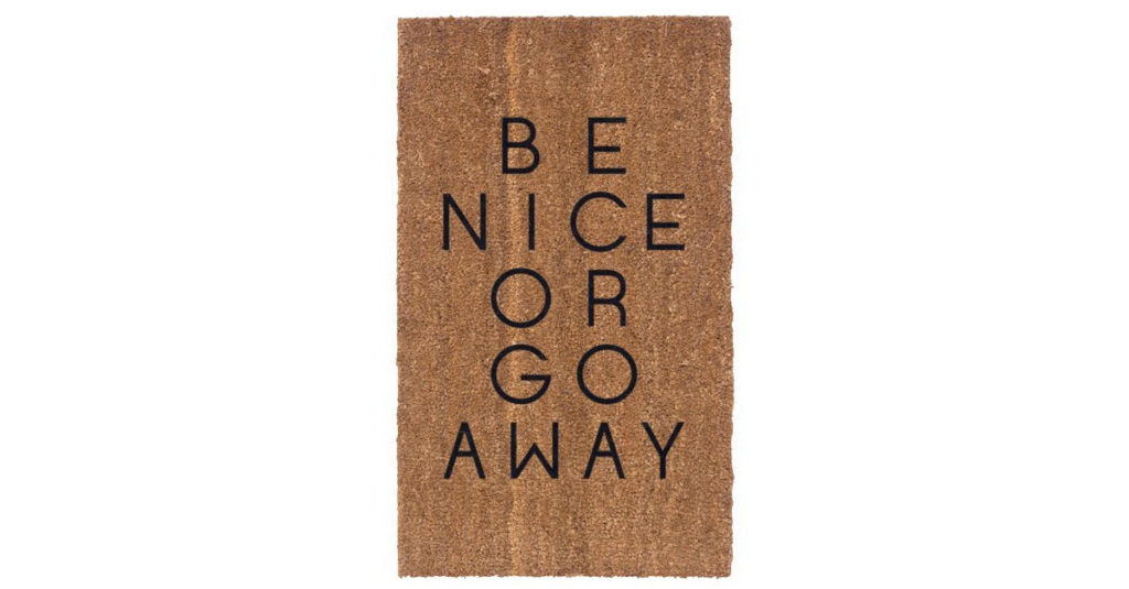 Doormats R Amazing! - Be Nice