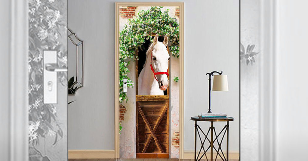 Horse Themed Products R Amazing! - Door Sticker