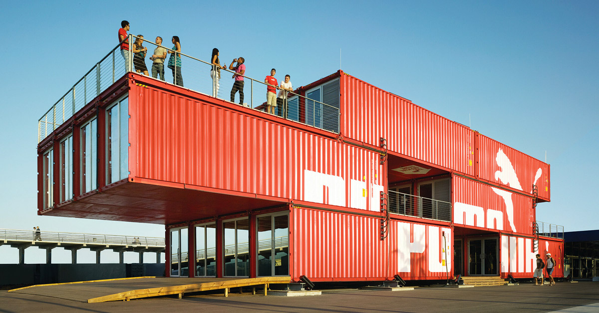 Puma Shipping Container Building