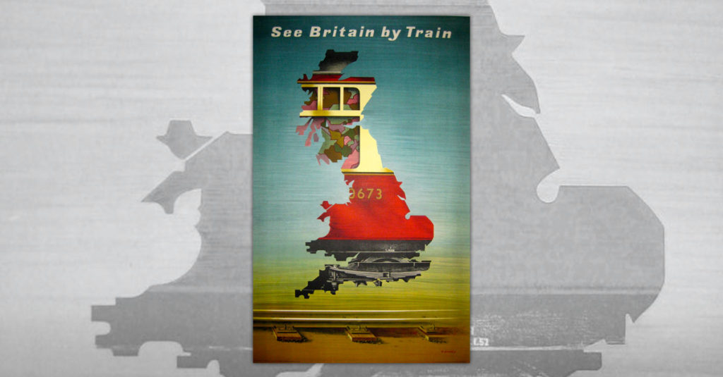Abram Games Poster R Amazing! - Britain By Train