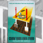 Abram Games Poster R Amazing! - Grow Your Own Food