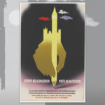 Abram Games Poster R Amazing! - Serve and Vote