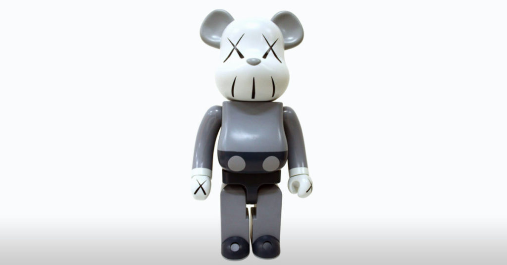 Be@rbricks R Amazing! - KAWS grey