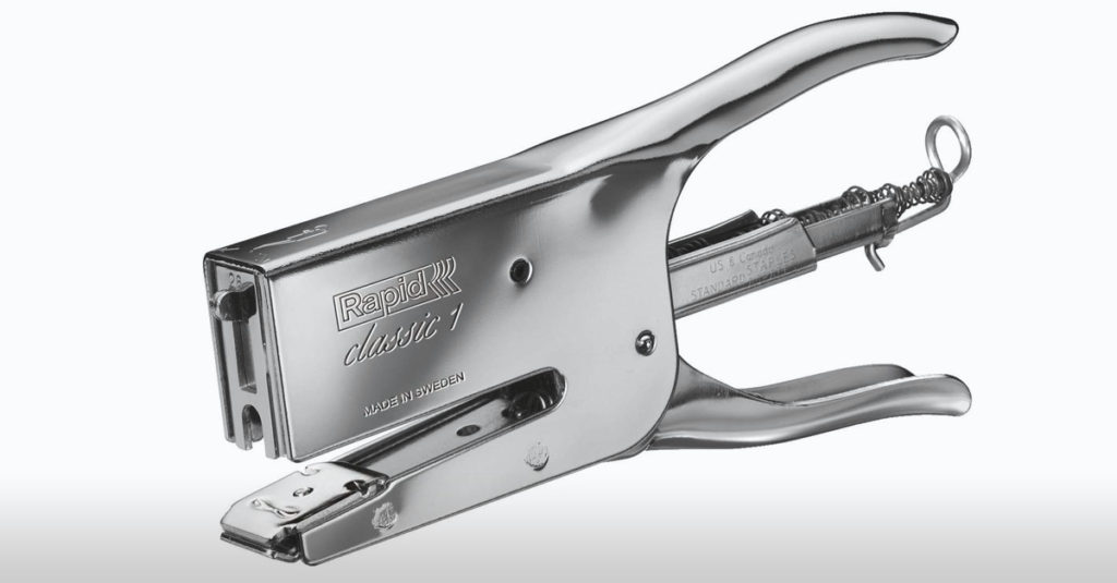 Staplers R Amazing! - Rapid Classic 1 Plier Stapler