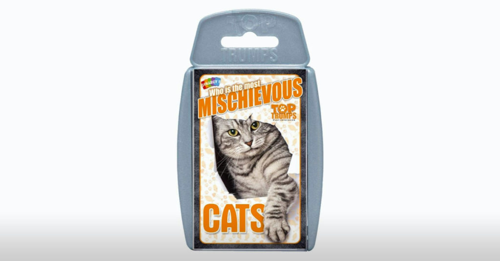 Cat Themed Products R Amazing! - Top Trumps