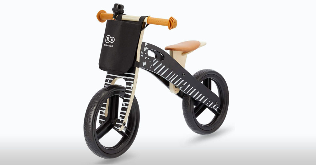 Balance Bikes R Amazing! - Brown and Black Balance Bike with bag