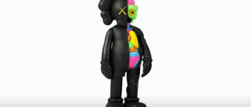 KAWS Figures R Amazing! - Dissected Black and Fluorescent