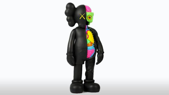 KAWS Figures R Amazing! - Dissected Black and Fluorescent