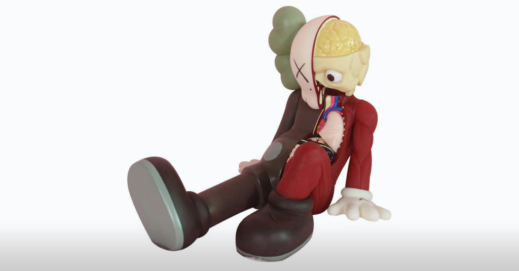 KAWS Figures R Amazing! - KAWS Dissected Sitting Down Figure