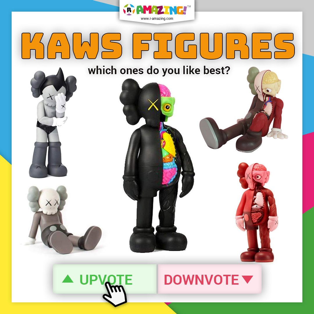 KAWS Figures R Amazing!