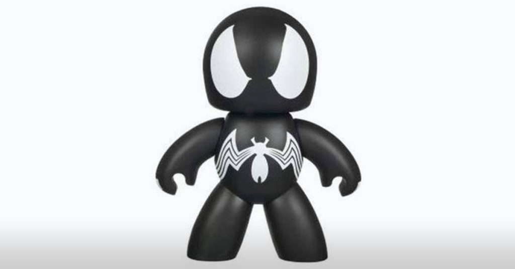 Mighty Muggs Figures R Amazing! - Black Suited Spiderman