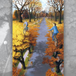 Rob Gonsalves Paintings R Amazing! - Bikes to Trees