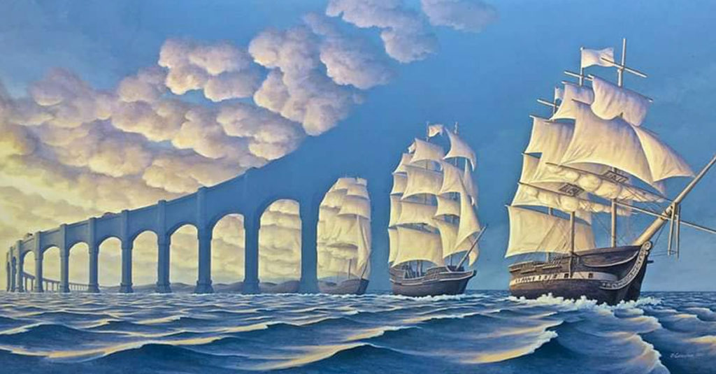 Rob Gonsalves Paintings R Amazing! - Ships