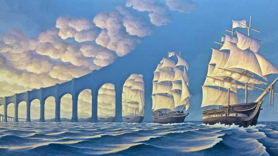 Rob Gonsalves Paintings R Amazing! - Ships