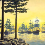 Rob Gonsalves Paintings R Amazing! - Trees to Ships