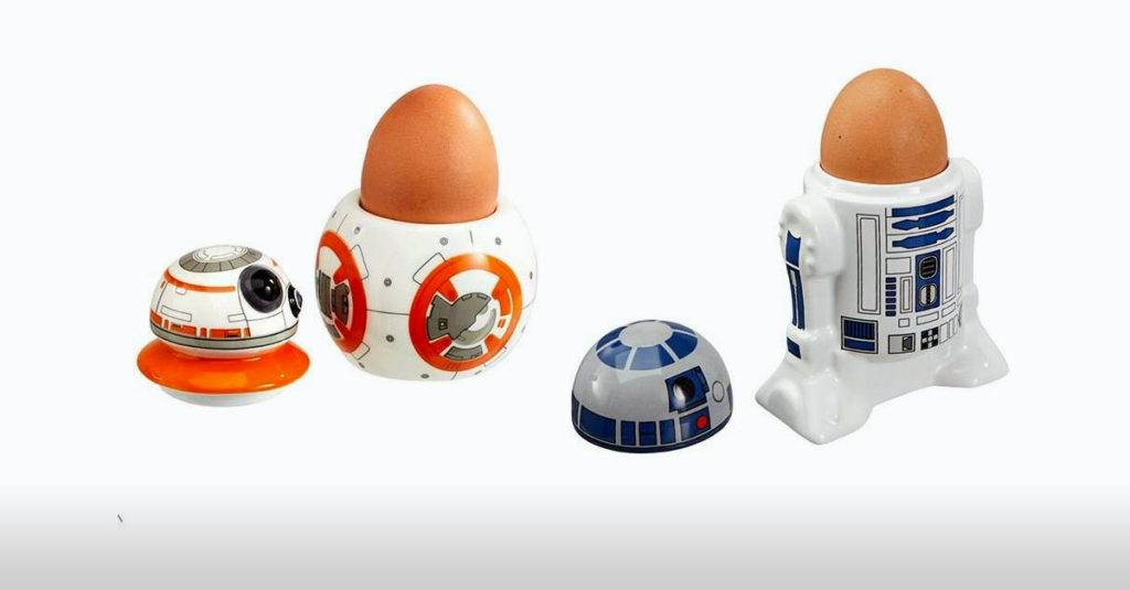 Egg Cups R Amazing! - Star Wars R2-D2 and BB-8 Egg Cup
