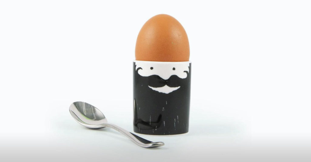 Egg Cups R Amazing! - Bearded man
