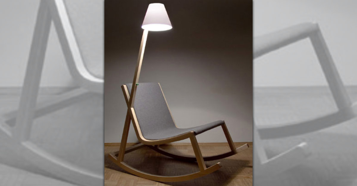 Rocking chairs R Amazing! - Rocking Chair with Lamp