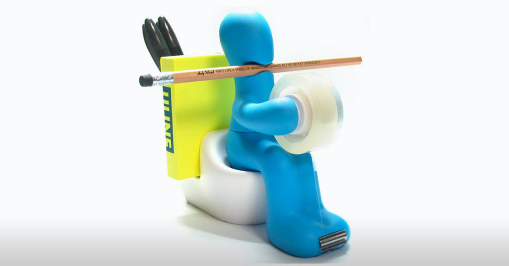 Sticky Tape Dispensers R Amazing! - Toilet
