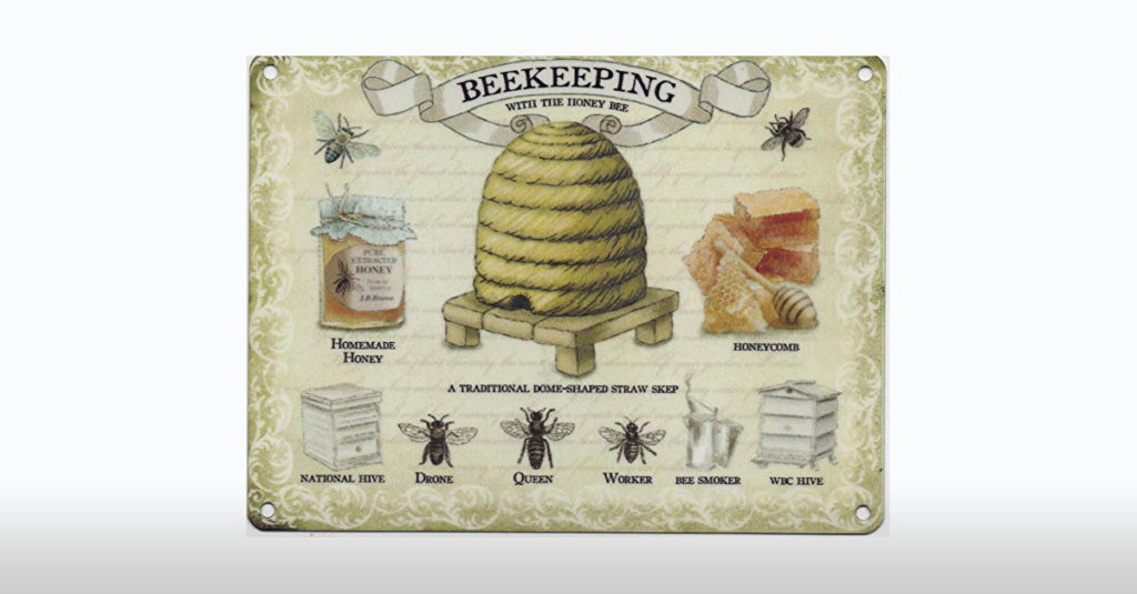 Bee Related Products R Amazing! - Bee Metal Sign